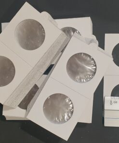 hartberger, 100 muntenhouders, nieten, 32,5 mm <br>
